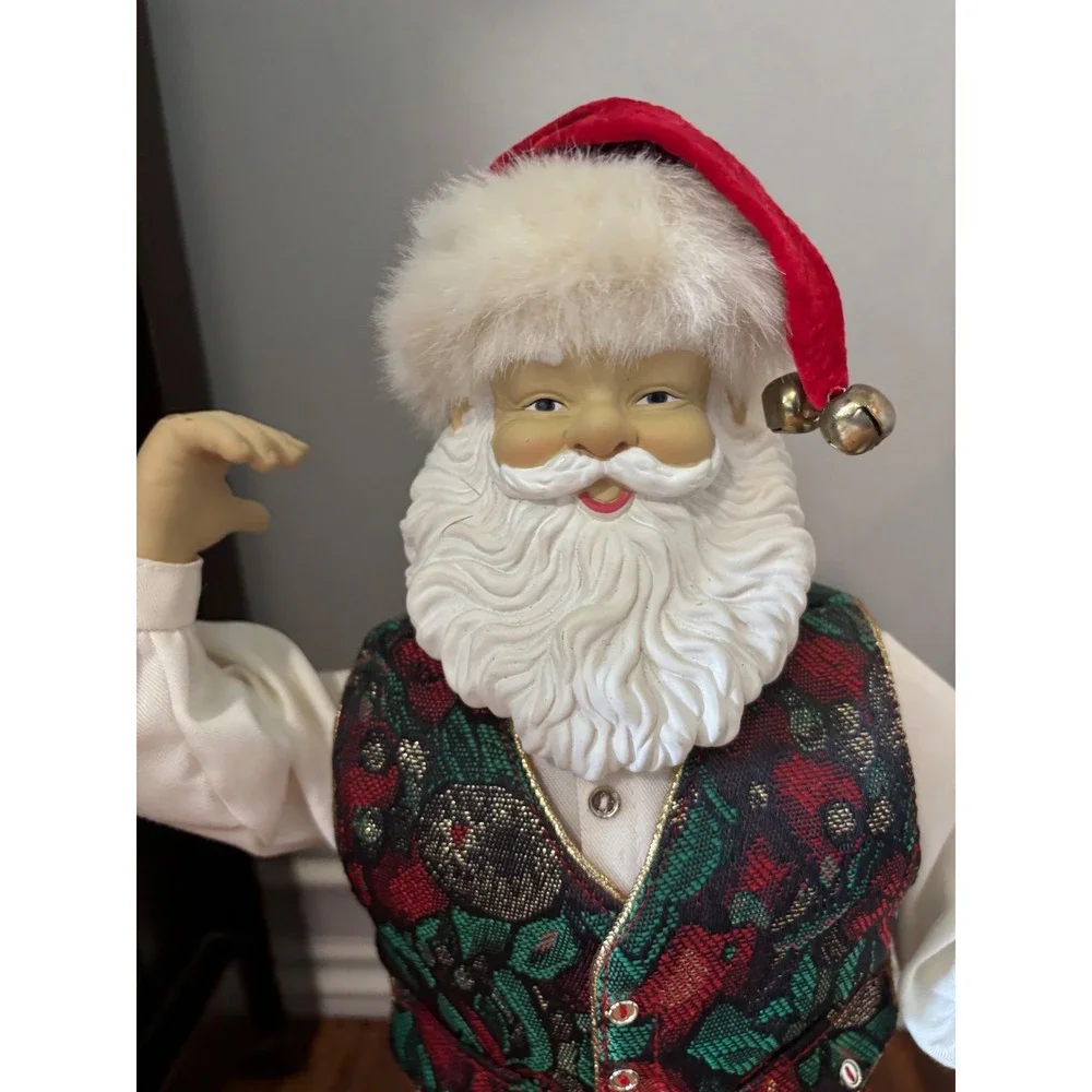 Vintage 1999 Christmas Fantasy Ltd Animated‎ Santa Claus 17